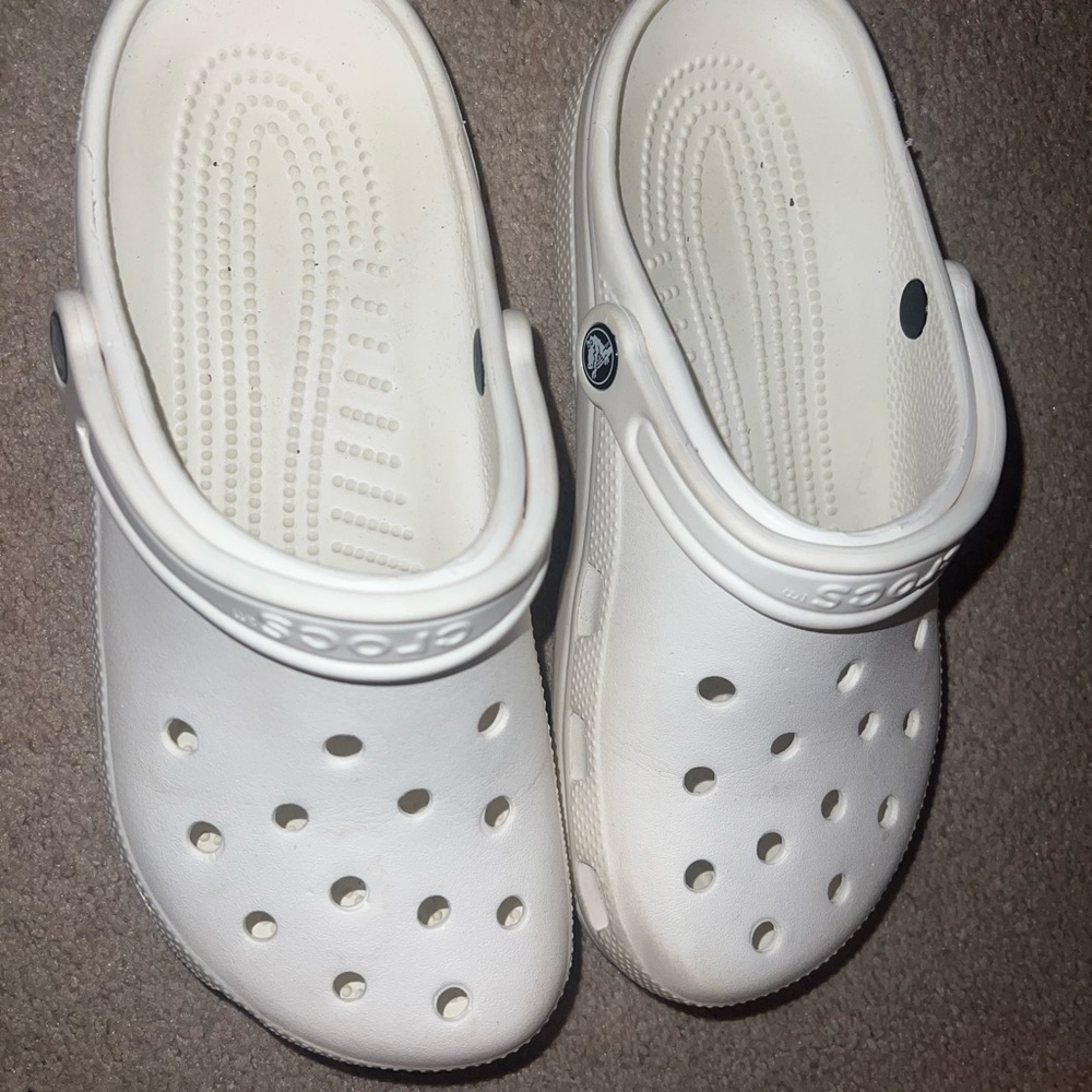 White crocs